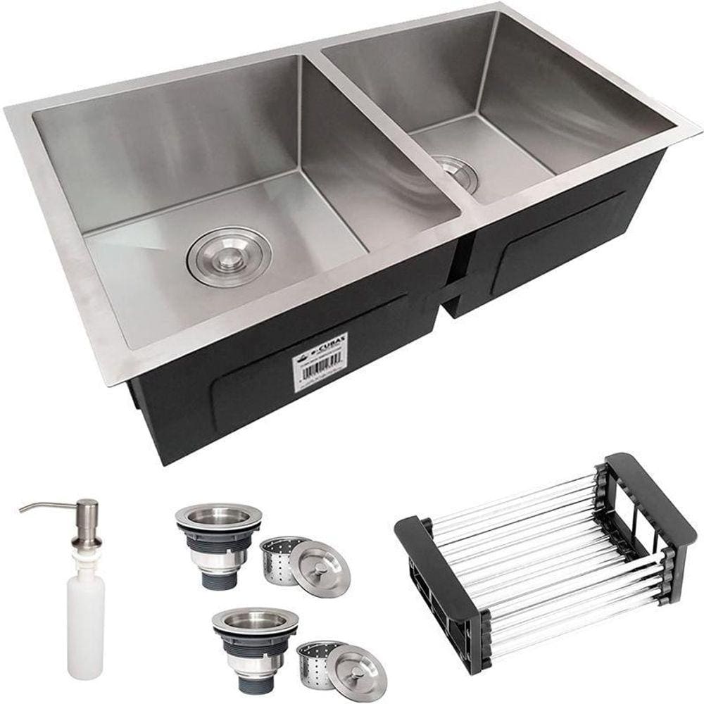 Cuba Dupla Quadrada Inox 304 Gourmet 9040 Acessórios- Ec246
