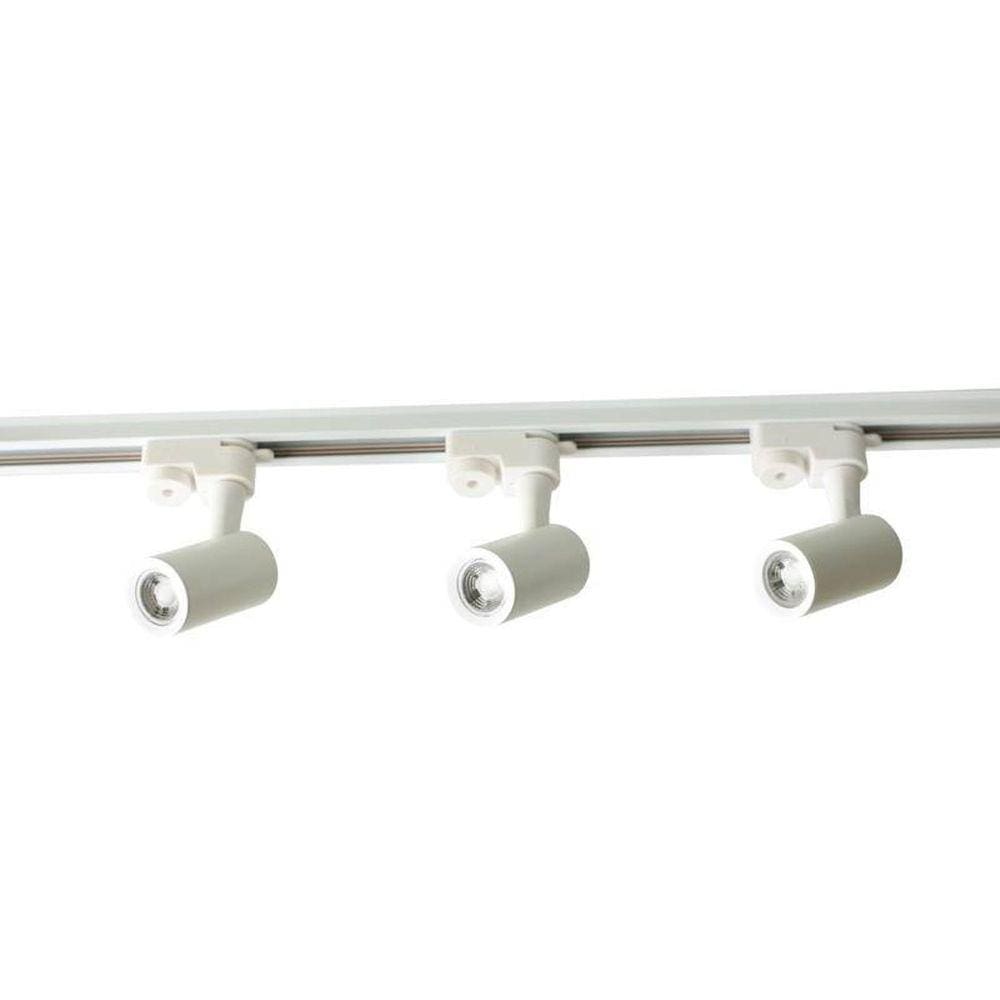 Trilho 03 Spot Led Teto 980Mm 6W Branco Luz Amarela Ecoforce
