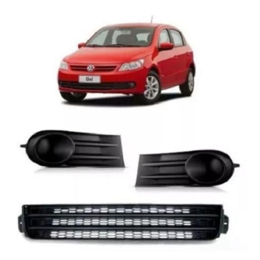 Grade Inferior Milhas S/Furo Gol Saveiro Voyage G5 2009