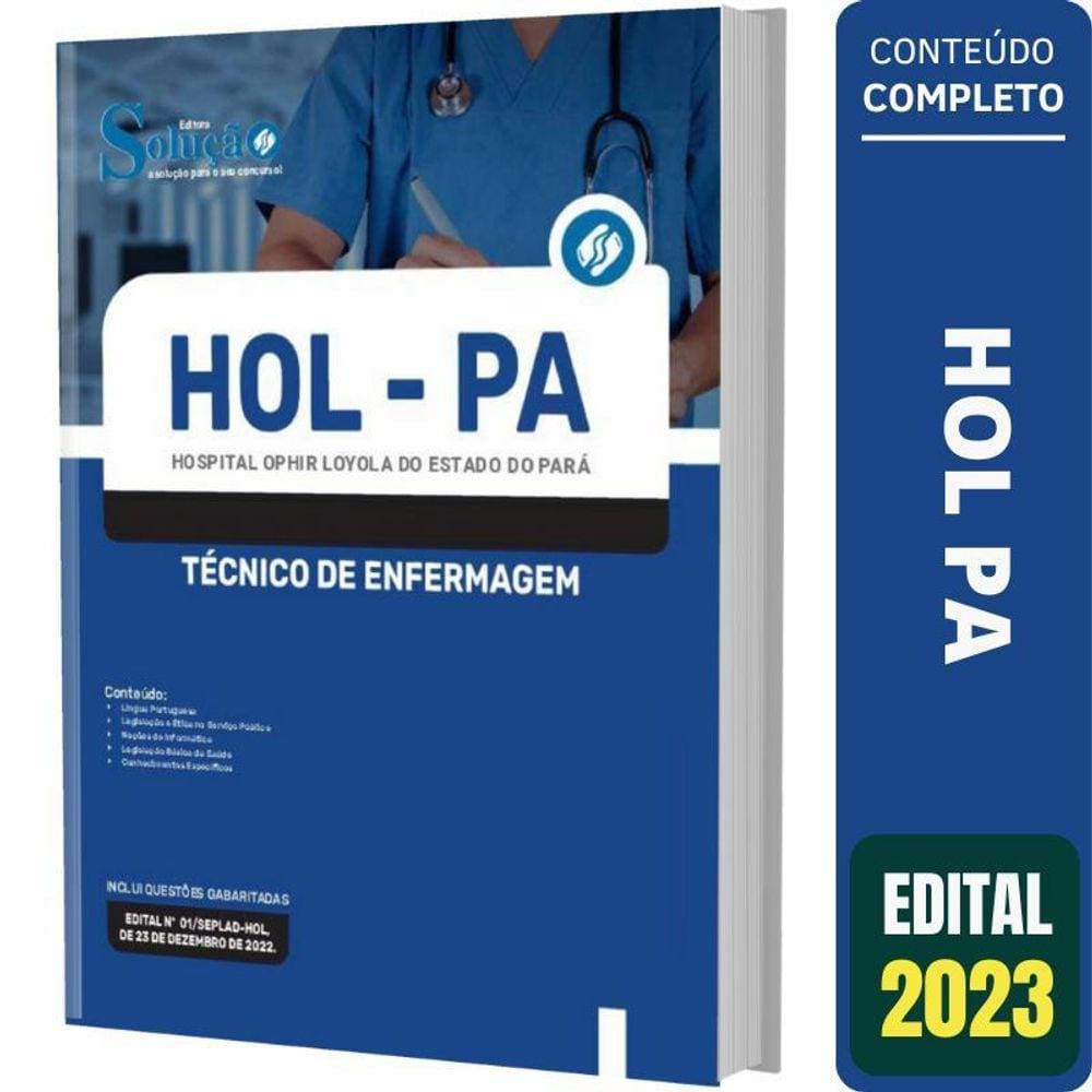 Apostila Hol Pa - Técnico De Enfermagem