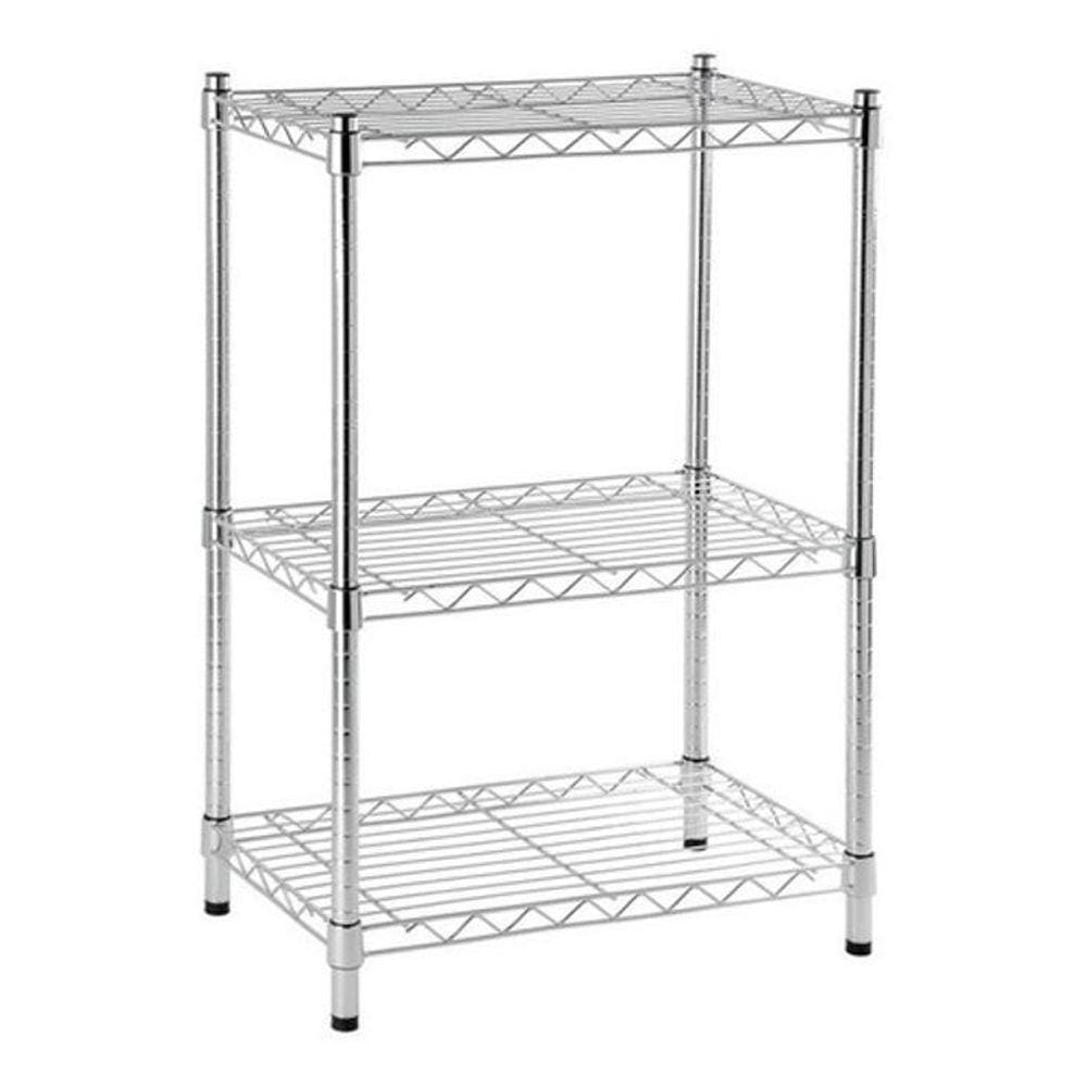 Estante Organizadora Multiuso Metal Cromada - Cromada