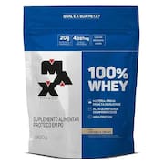100% WHEY PROTEIN REFIL (900G) MAX TITANIUM - Cookies & Cream