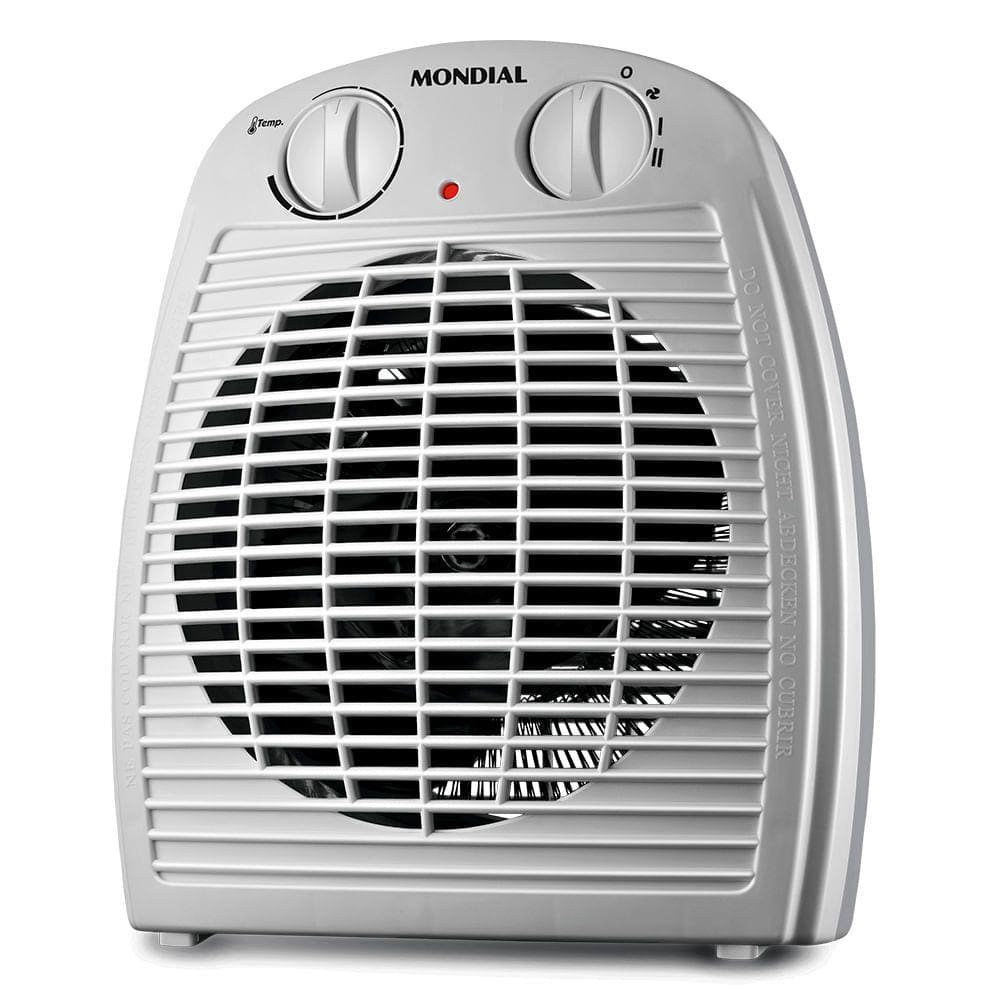 Aquecedor de Ambiente Elétrico Mondial Line A-08, Branco