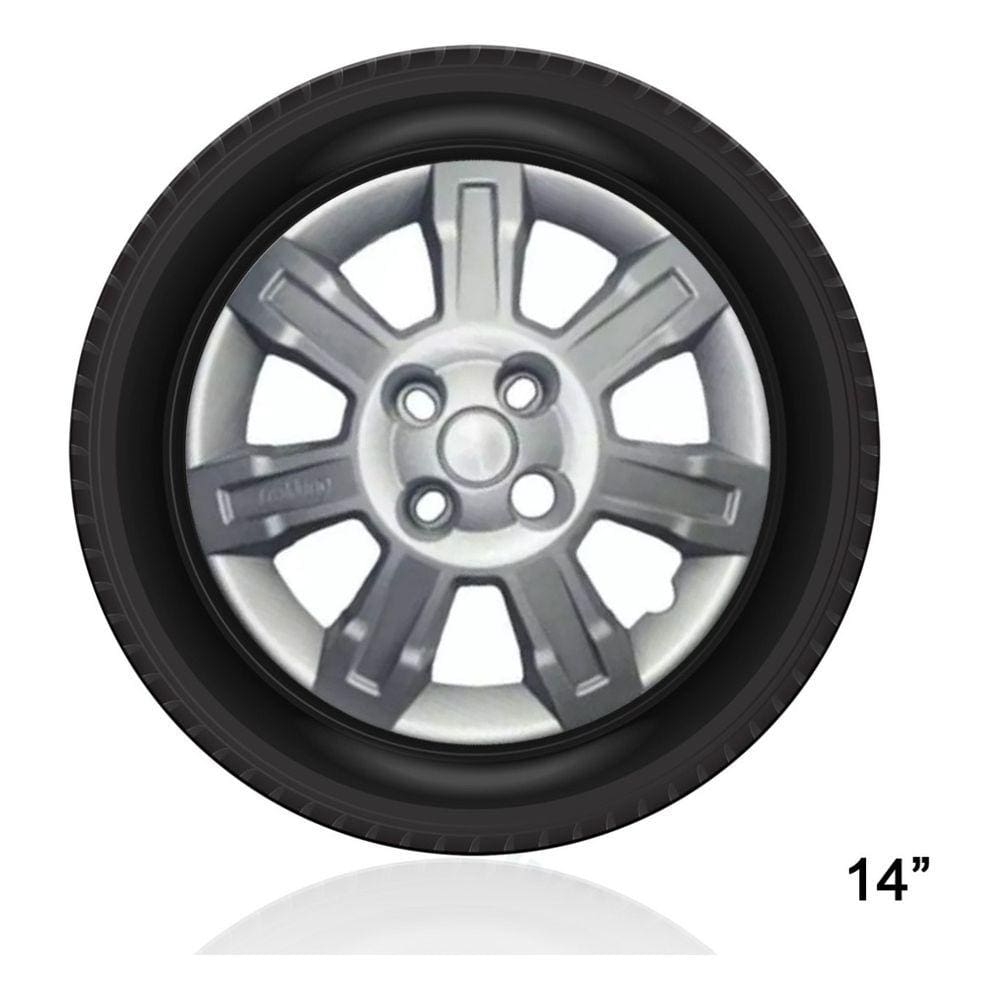 Calota Fiat Strada Trekking 2014 Aro 14 1 Unidade Ca0062pta