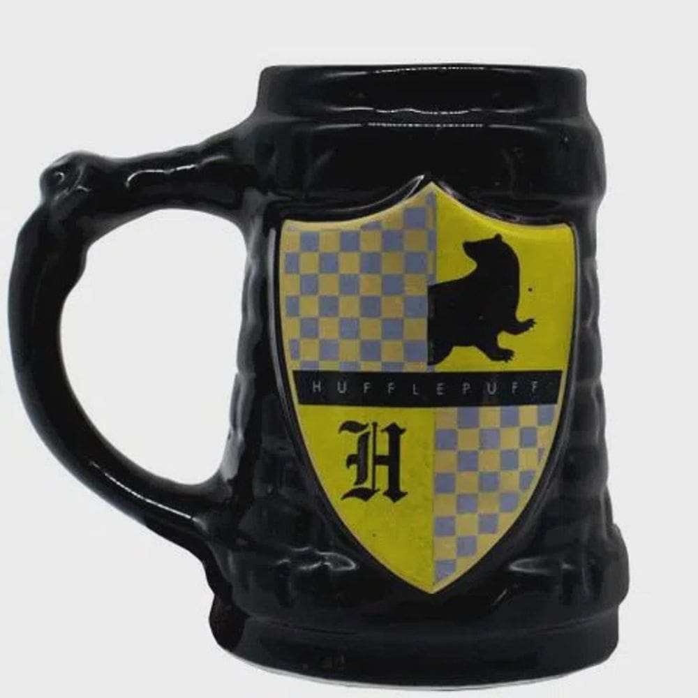 Caneca Harry Potter Coat Of Arms Lufa-Lufa Zona Criativa
