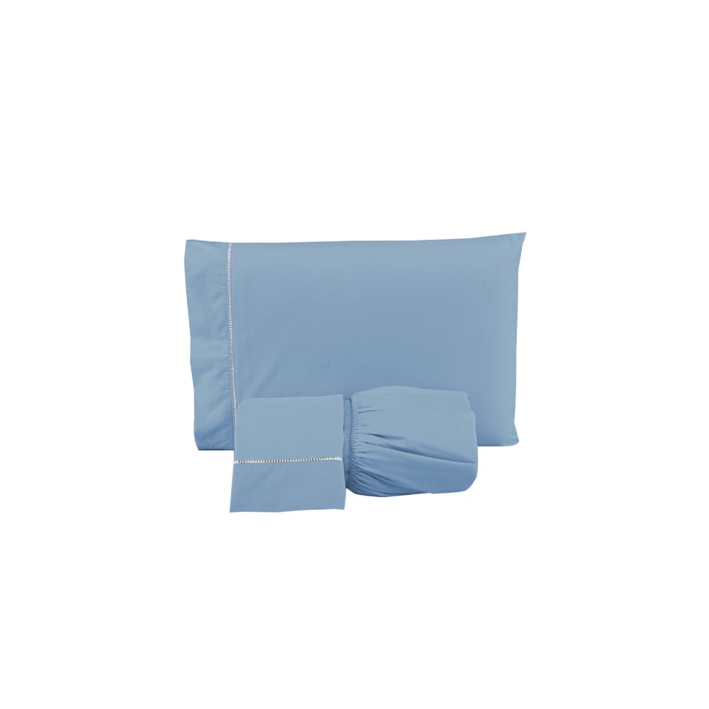 Jogo de Lençol Simples Ponto Palito King 3 Pçs