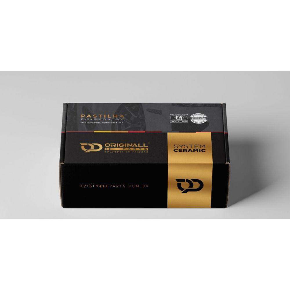 Pastilha De Freio System Ceramic Ocda0419