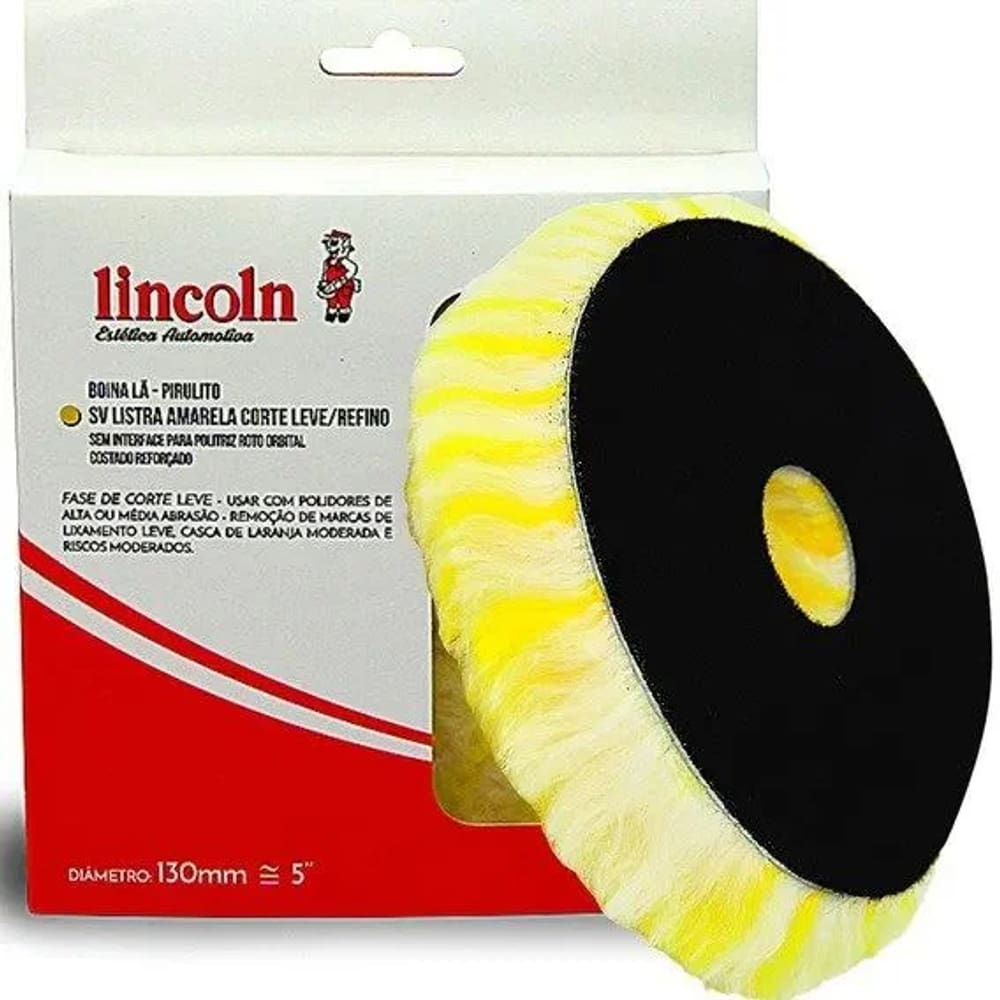 Boina Lã Pirulito Corte Leve S Interface 5\" - Lincoln