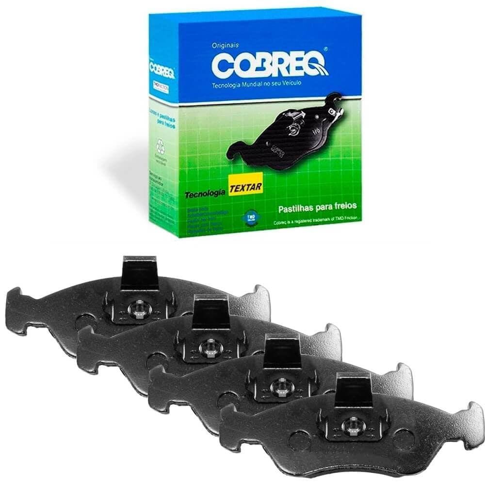 Kit Pastilha Freio Omega Suprema 96 Dianteira Teves Cobreq