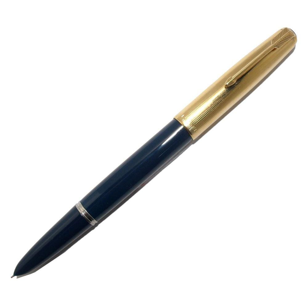 Caneta Tinteiro Parker 51 Argentina Dark Blue Pena Ouro 14K