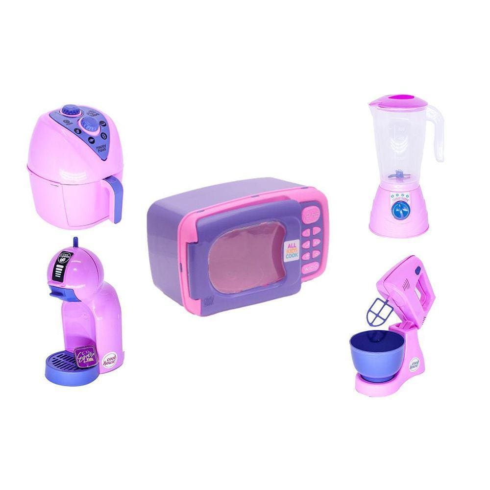 Cozinha Infantil Brinquedo Menina Casinha Panelinha Rosa