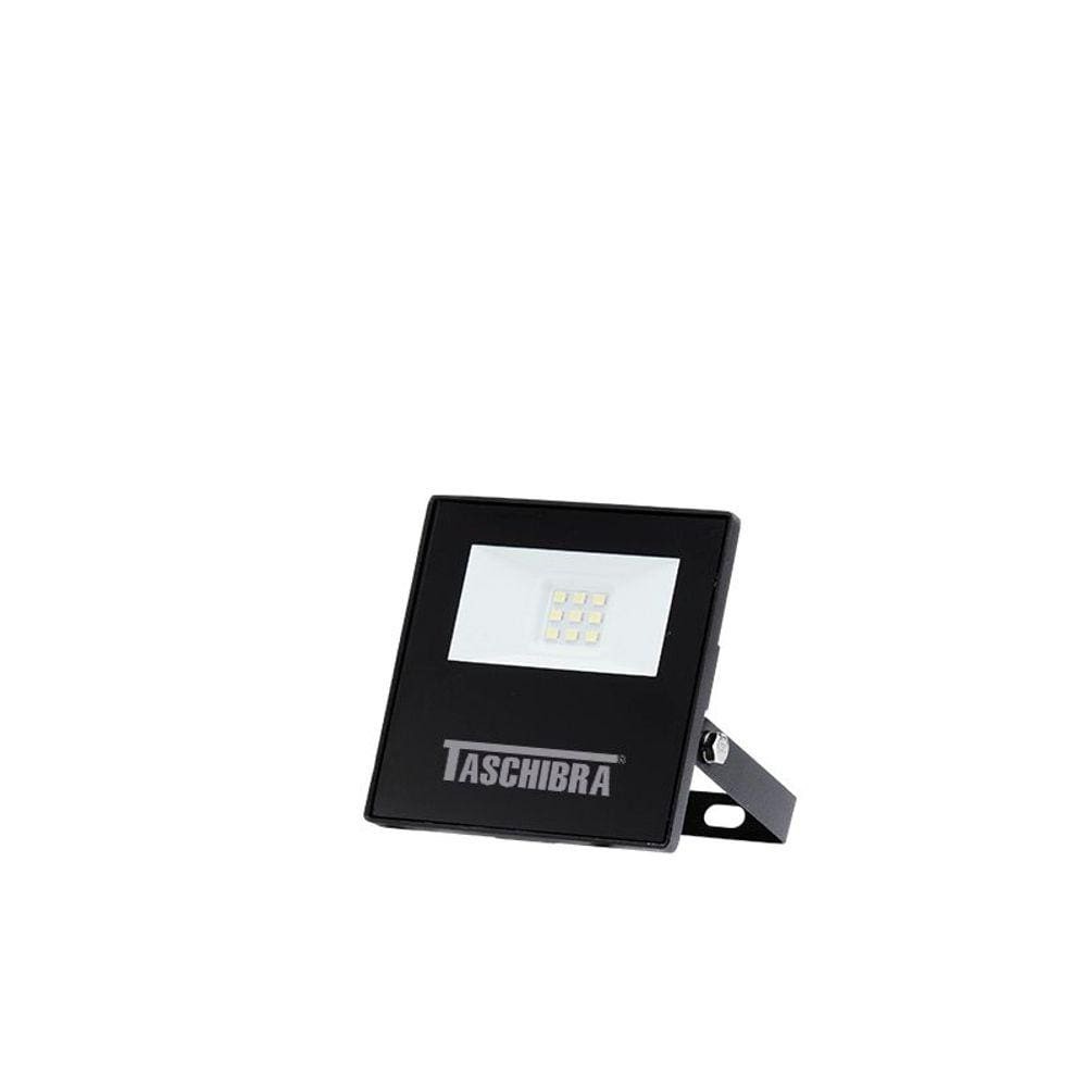 Refletor Taschibra Led TR 30W Slim 6500k Preto