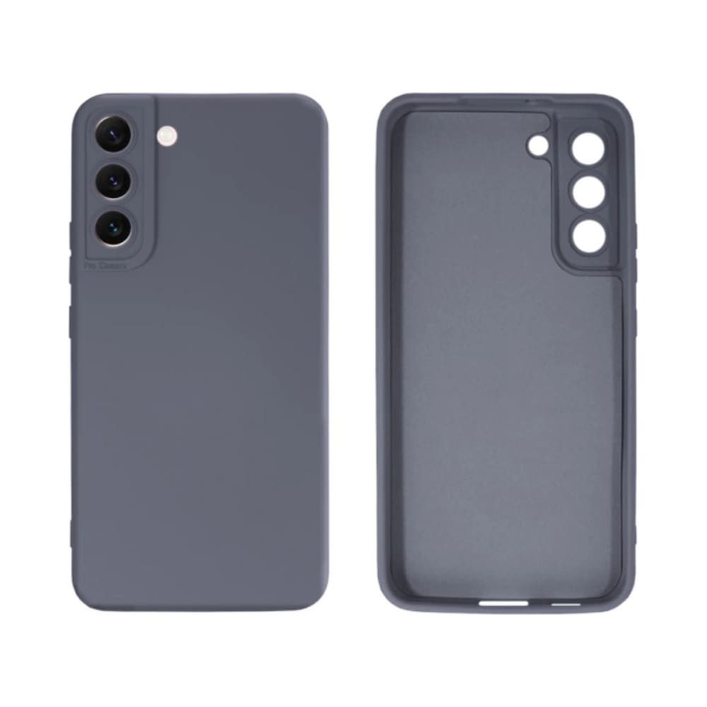 Capa Protetora Para Galaxy S22 Plus em Silicone TPU Grafite