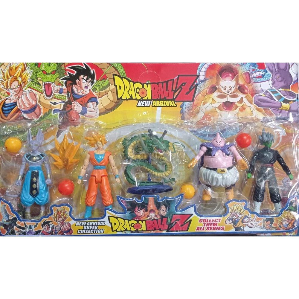 Kit Bonecos Dragon Ball Z Goku /vegita /gohan 14 Cm Articulados Pronta  Entrega