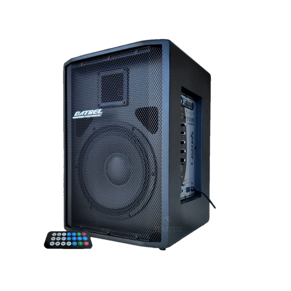 CAIXA DE SOM ATIVA 12” 250W DATREL PORTÁTIL SEM BT