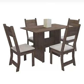 Conjunto Mesa de Jantar com 08 Cadeiras Zaki e Mesa Jasmin Retangular 2.40  x 1.10