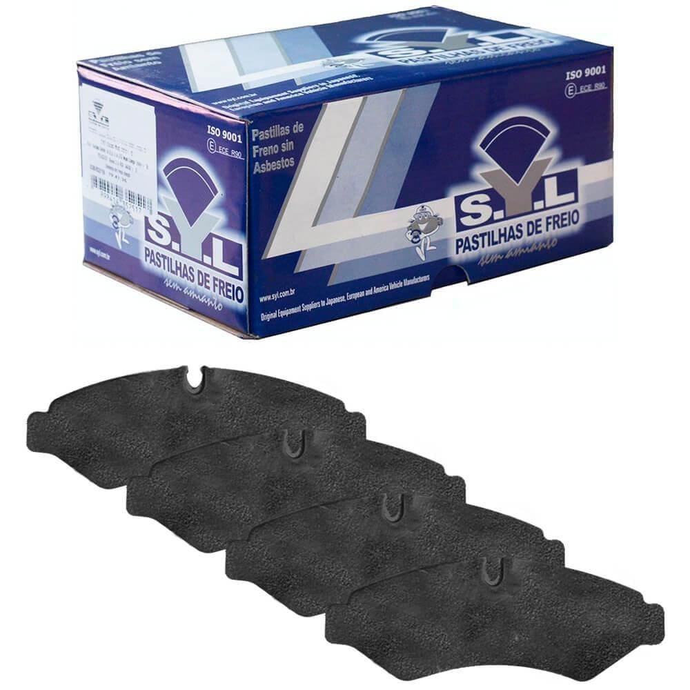 Kit Pastilha Freio Mercedes Benz Sprinter 314 416 Traseiro