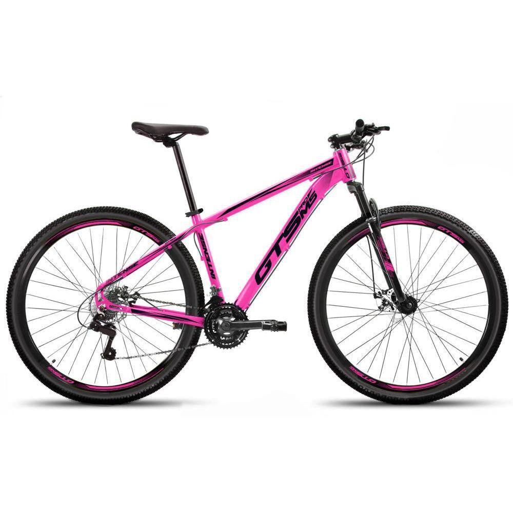 Bicicleta Gts Pro M5 Intense Aro 29 Susp. Dianteira 21 Marchas - Grafite