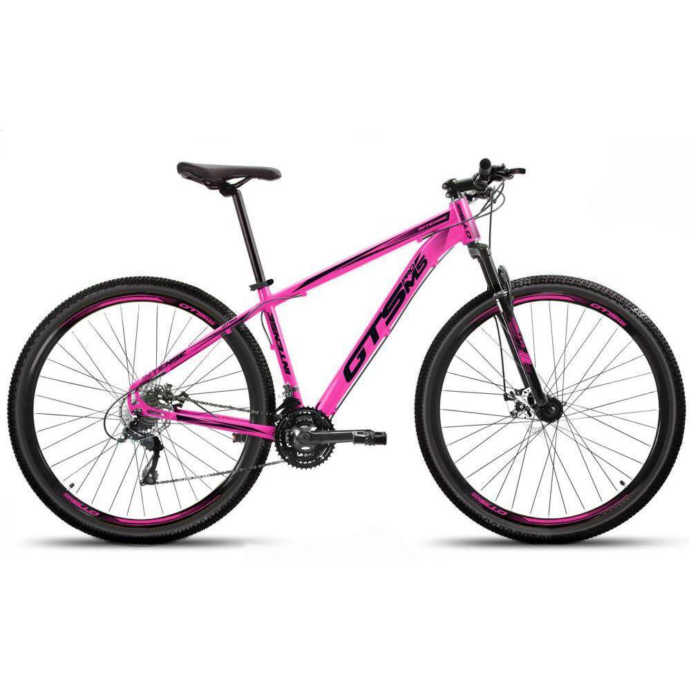 Bicicleta Gts Pro M5 Intense Aro 29 Susp. Dianteira 27 Marchas - Verde