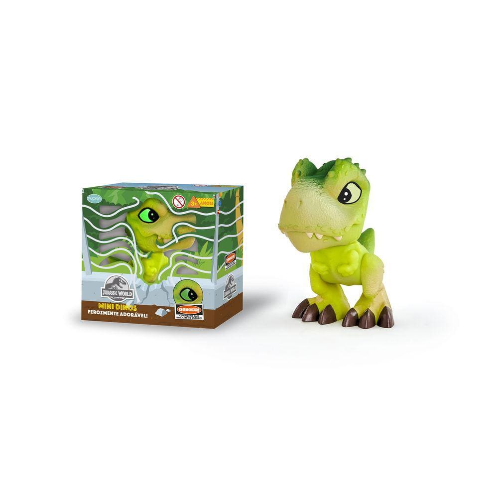 Jurassic World - Baby Dinos - Mini T-Rex verde - 1475 Pupee
