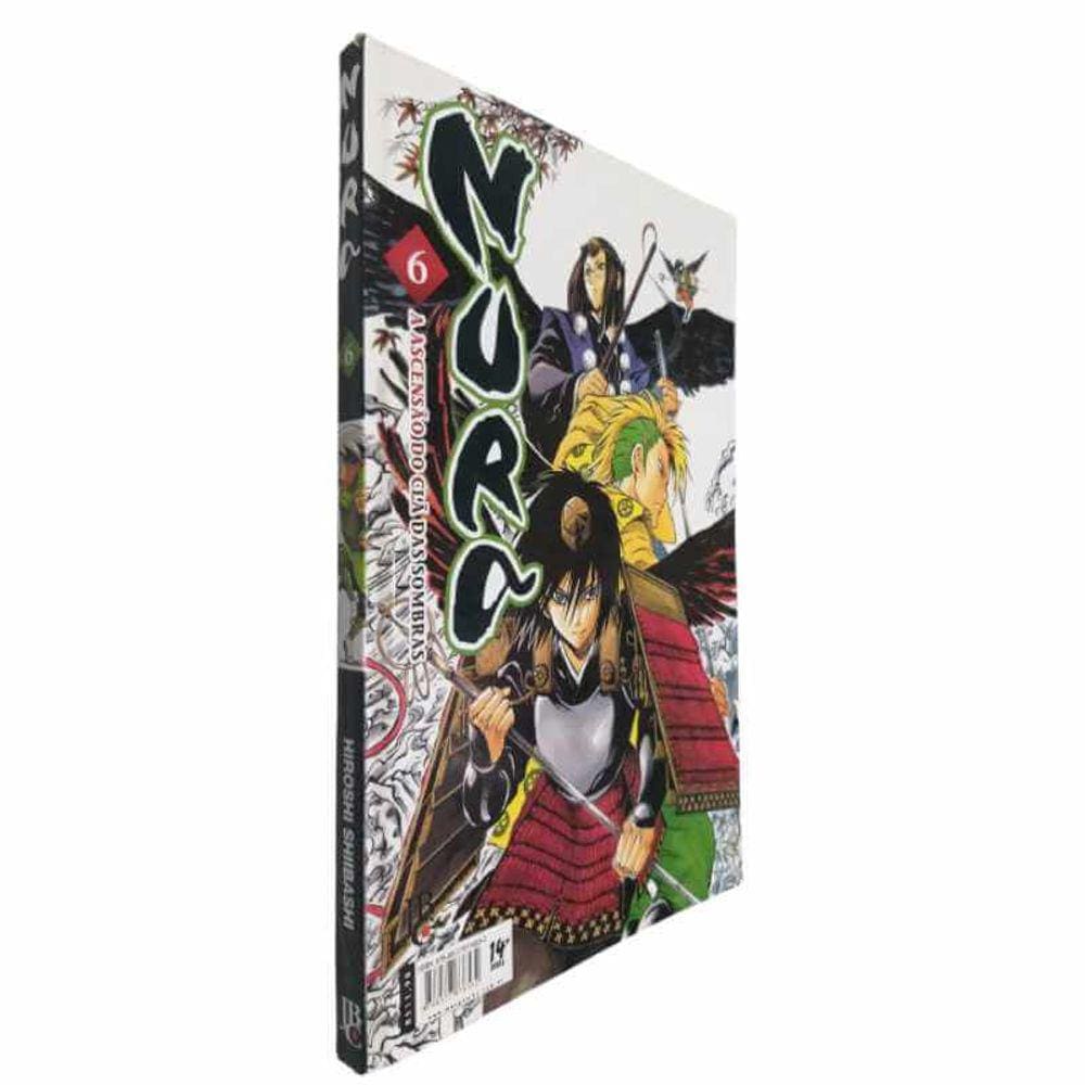 Livro Físico HQ Mangá Nura A Ascensão do Clã das Sombras Volume 6 Hiroshi Shiibashi