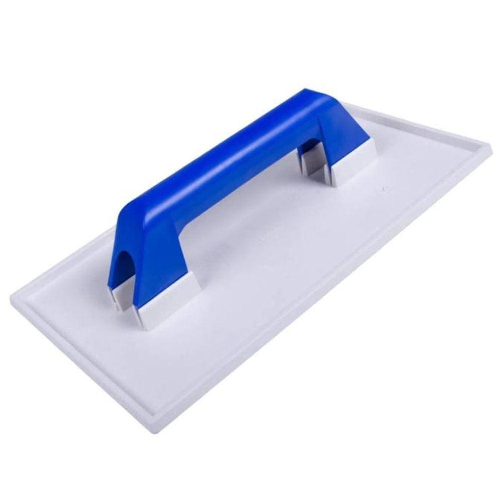 Desempenadeira Pvc Branca Base Lisa 15X26Cm Beltools
