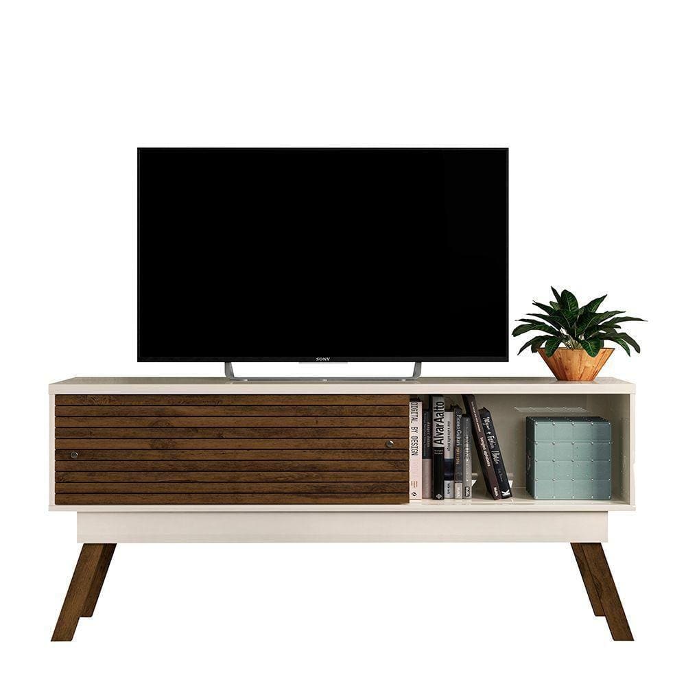 Bancada Paraná 1.5 Tv Até 65 Off White Savana Qualé Qualé