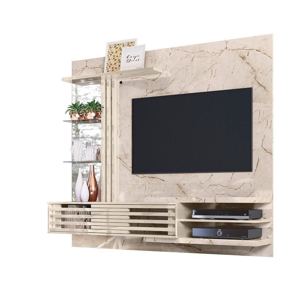 Home Suspenso Malta Tv Até 55 Calacata Off White Qualé Qualé