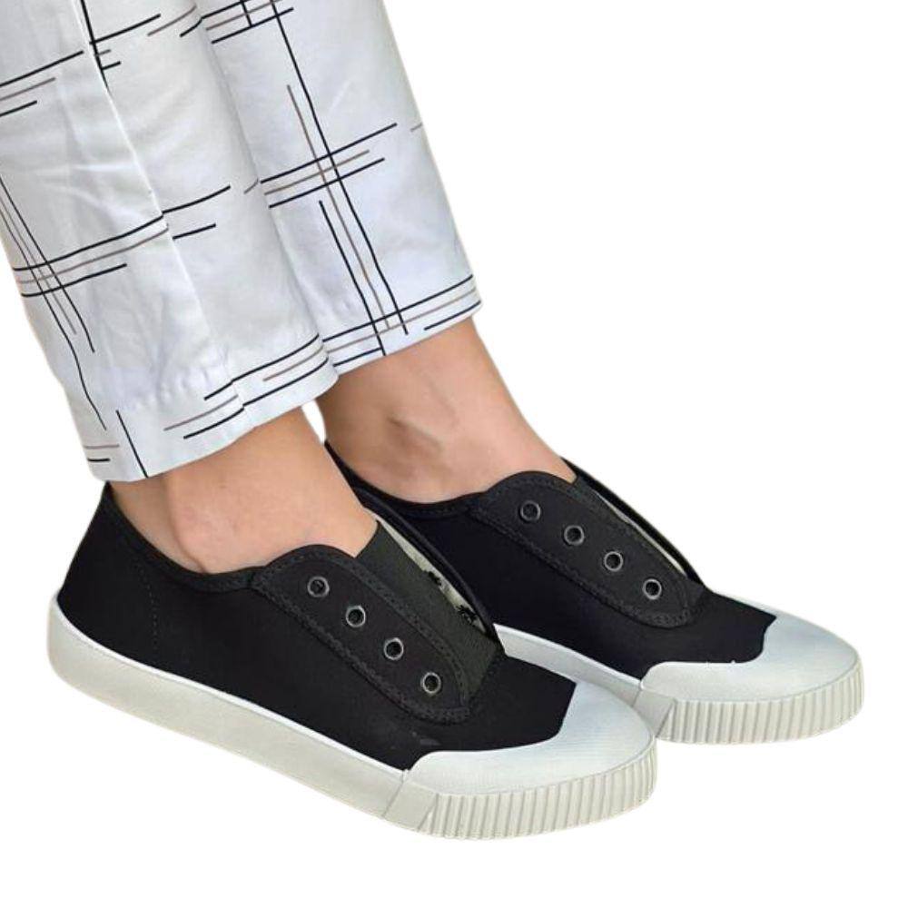 Tênis Feminino Smash Calce Fácil Slip Lançamento