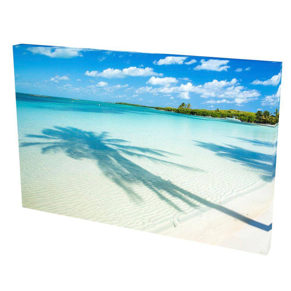 Quadro Decorativo em Tela com Borda Infinita Mar
