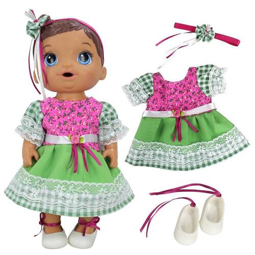 Roupa para boneca baby alive em promoção