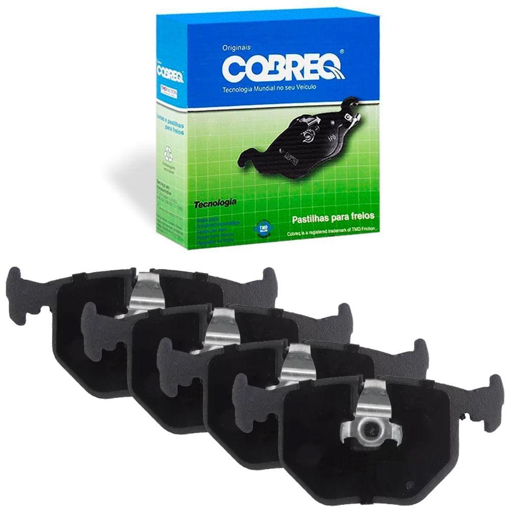 Kit Pastilha Freio X3 X5 Range Rover Traseira Teves Cobreq