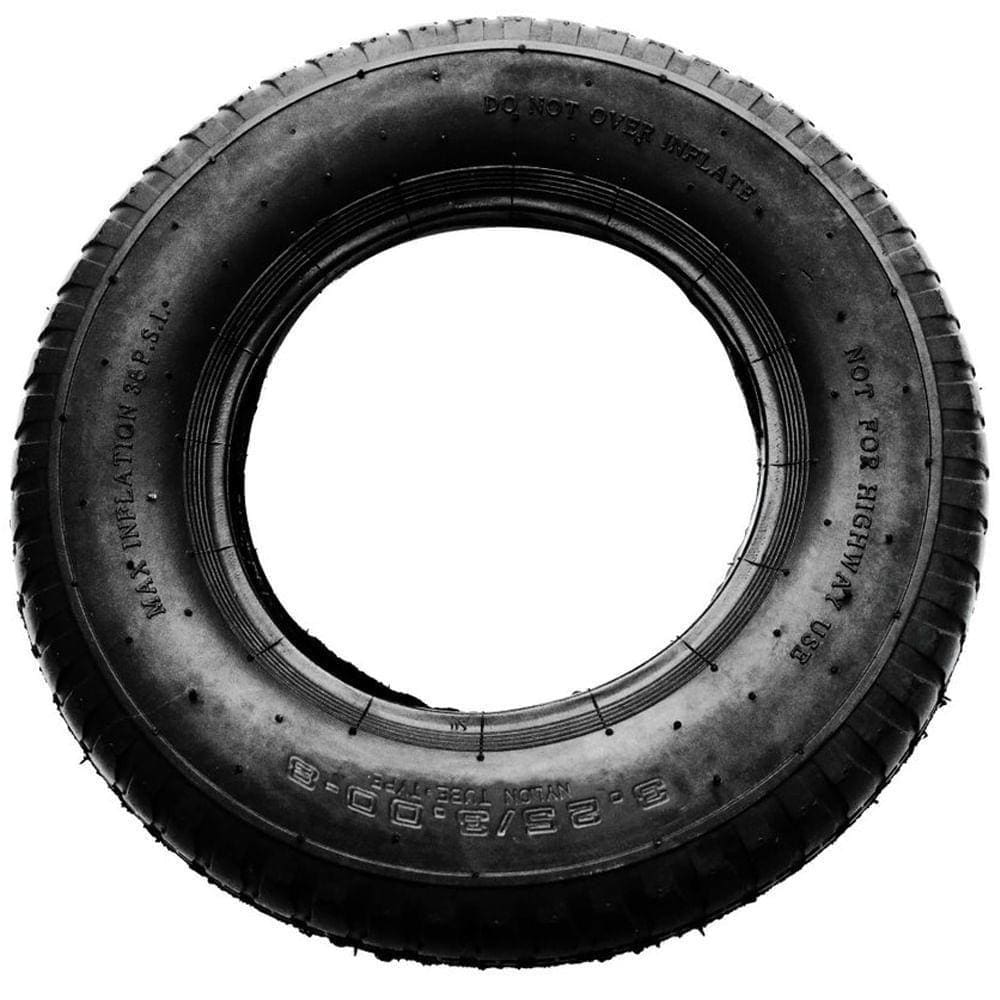 Pneu 4 Lonas Carrinhos Mão 3,25X8 100Kg Linha Flex Lotus