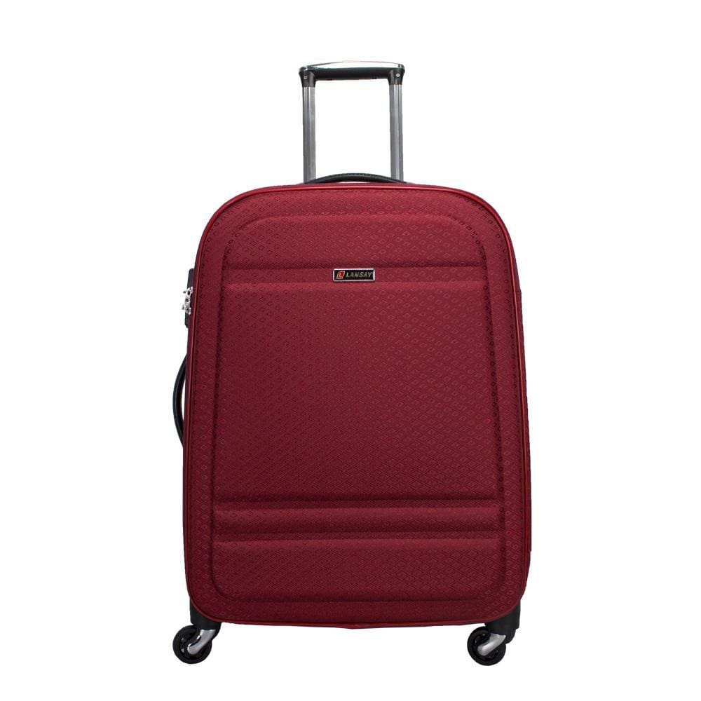 Mala de Viagem Lansay Denver 23kg Vinho TSA e Rodas 360º