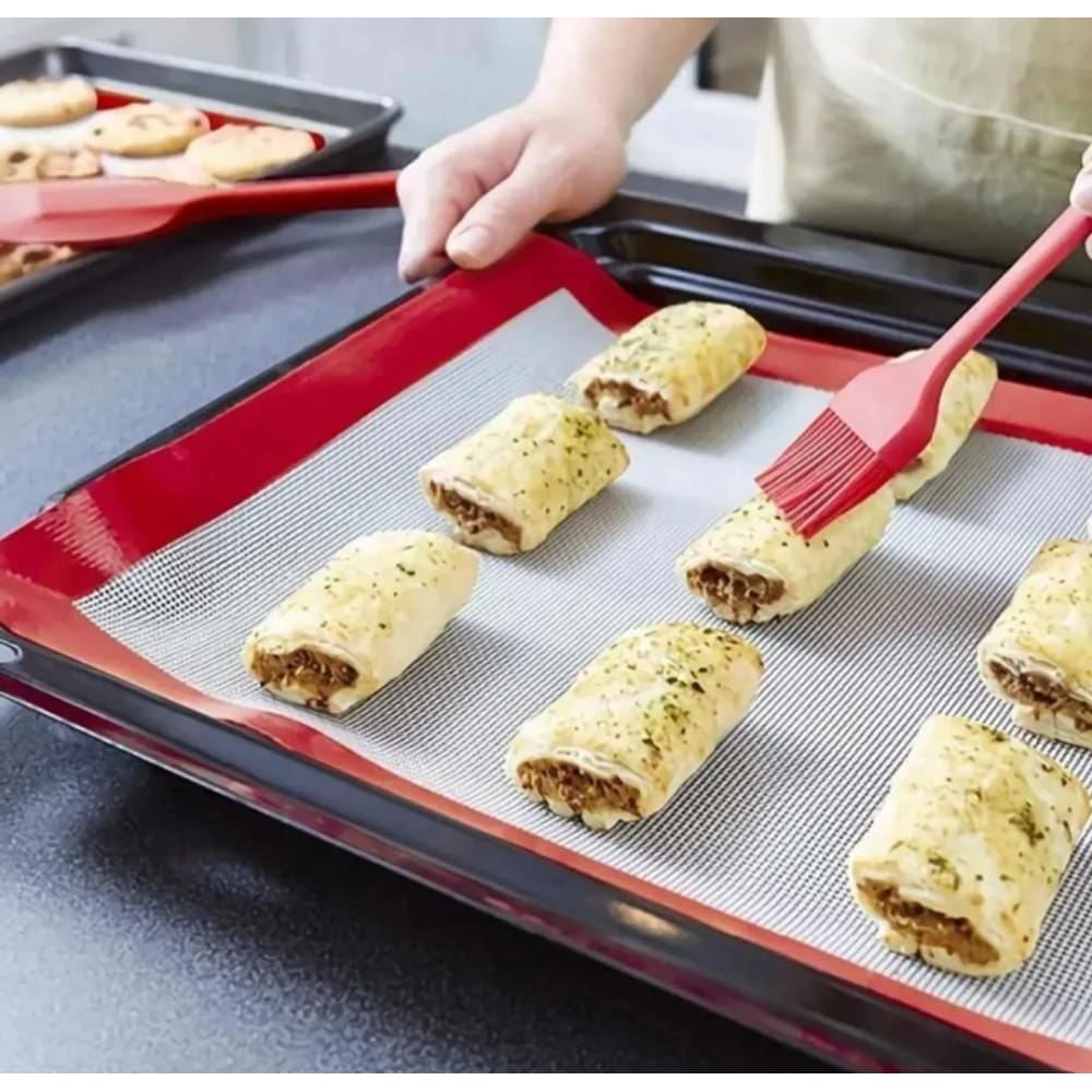 Tapete Silicone Culinário Para Alimentos E Forno 30x21cm