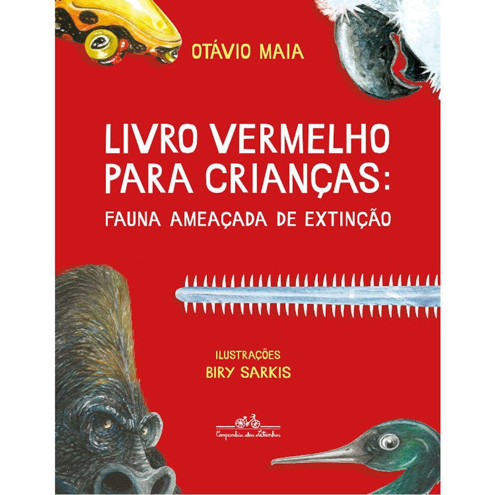 Livro Vermelho Para Crianças - Fauna Ameaçada De Extinçao