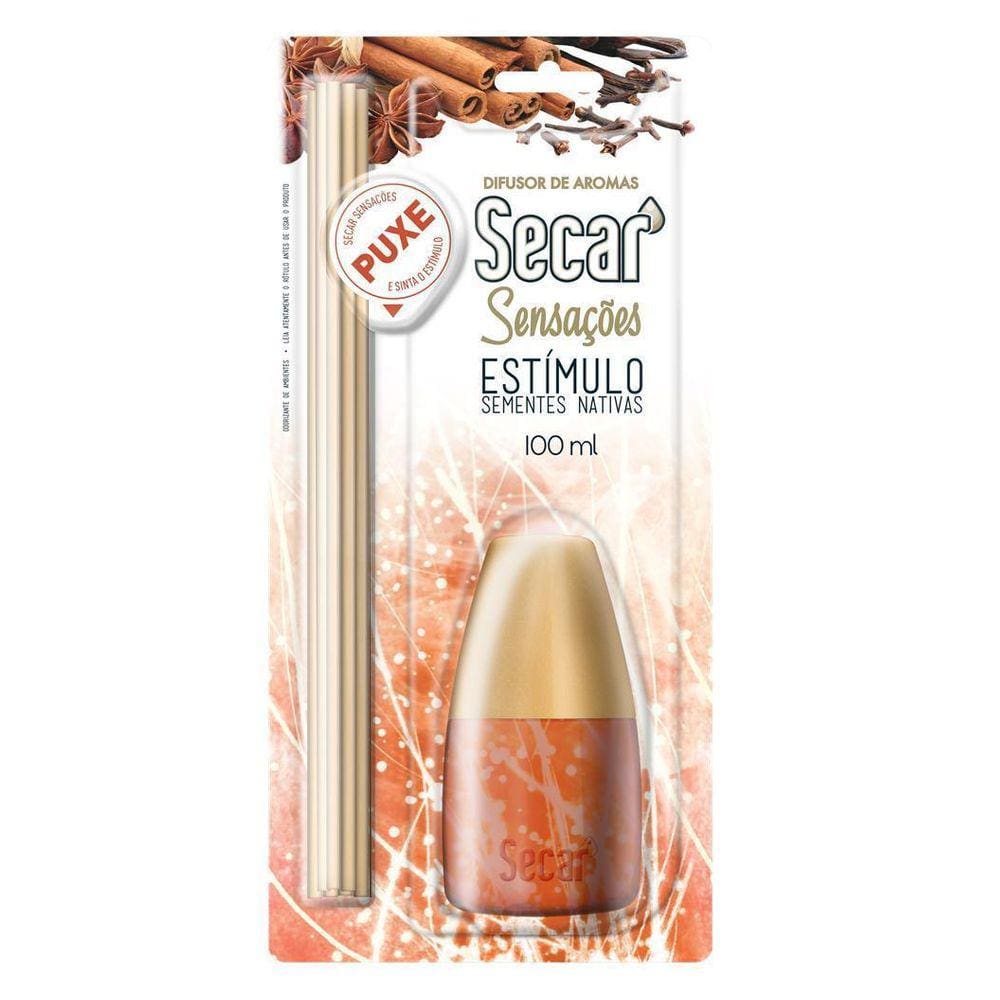 Difusor De Aromas Secar Sensações 6X100Ml Sementes Nativas