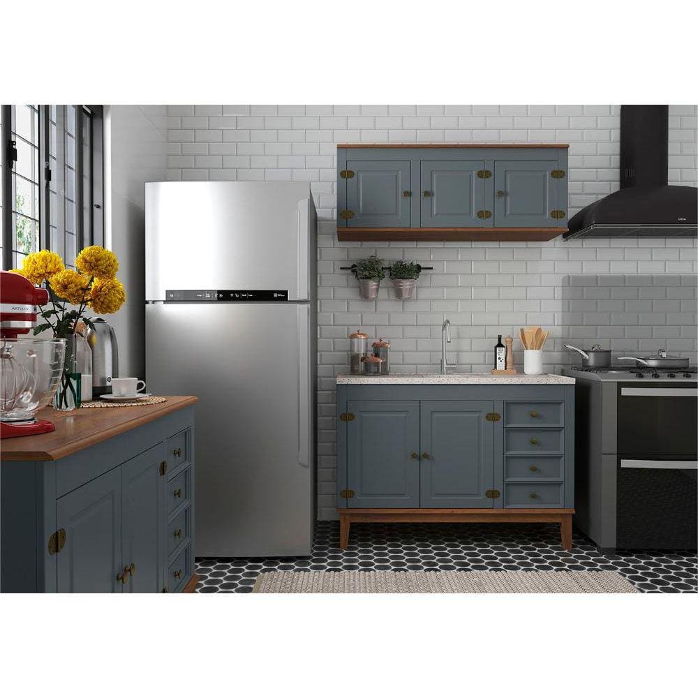 Cozinha Modulada 2 peças - Cinza