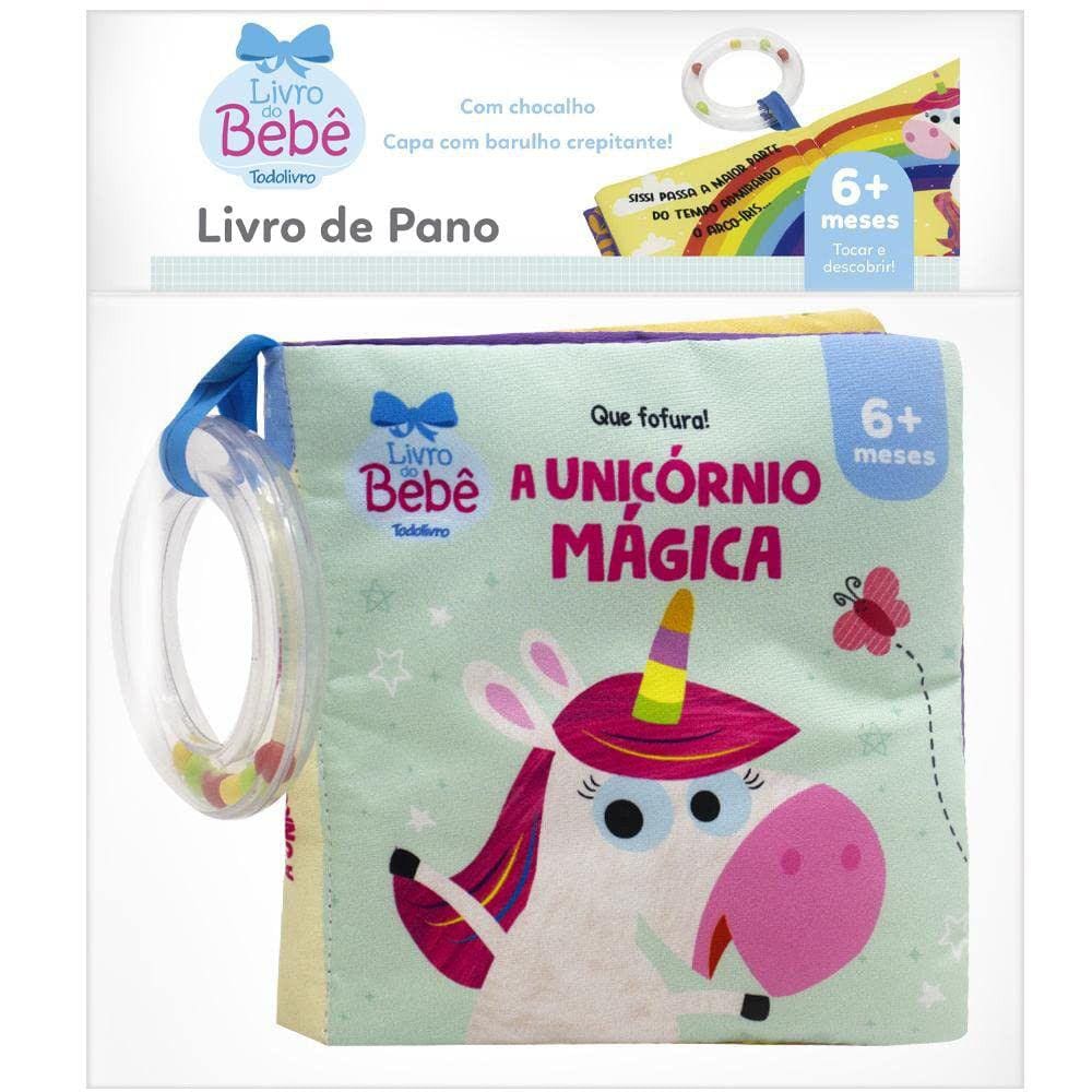 Livro De Pano - A Unicórnio Mágica