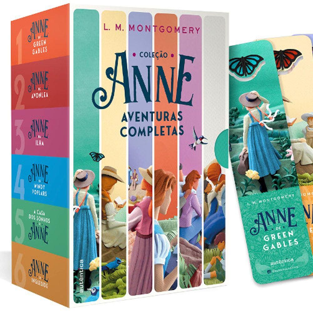 Box - Coleção Anne - Aventuras Completas - 6 Volumes