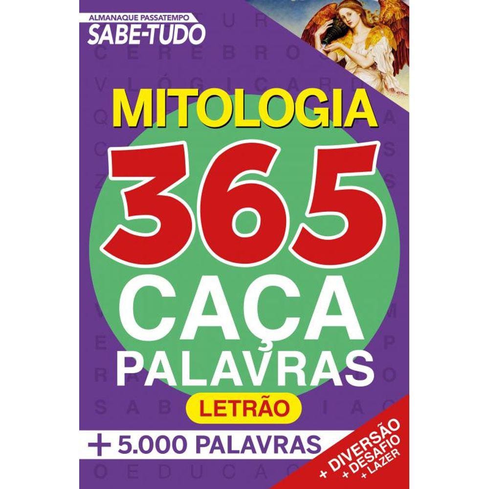 Almanaque Passatempos Sabe-Tudo 365 Caça-Palavras - Mitologia