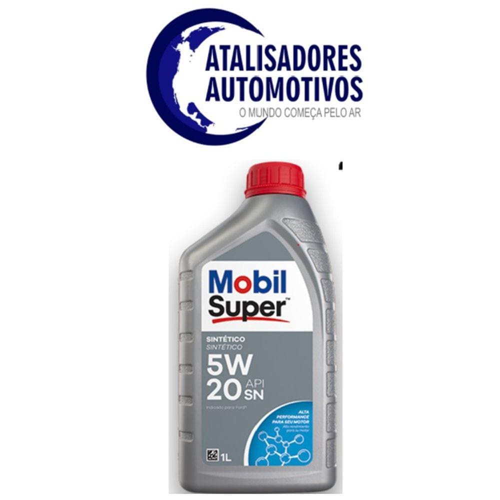 Lubrificante 5W20 sintético API SN Mobil 1L