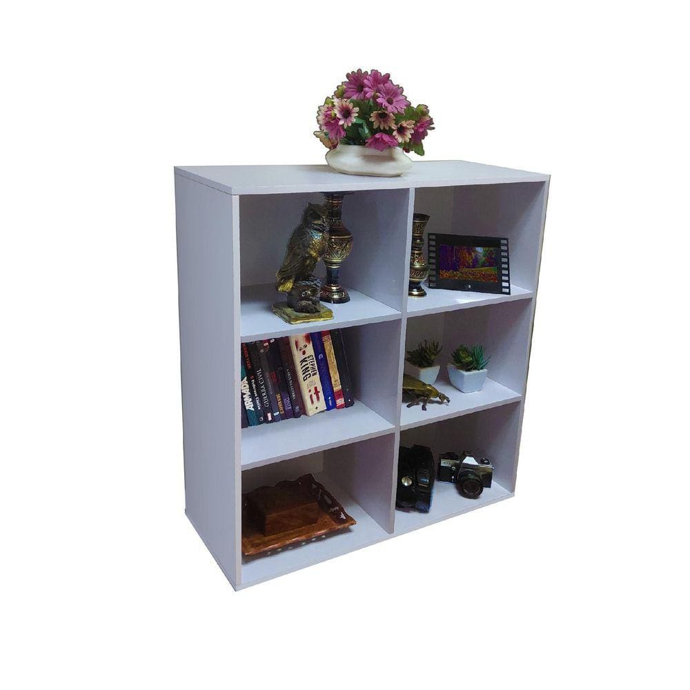 Estante 6 Nichos - Alta Qualidade Sala, Quarto, Escritorio