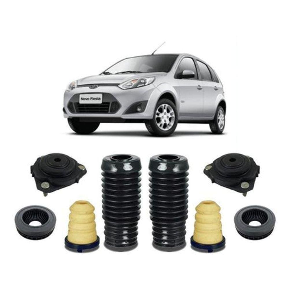 Kit Coxim Batente Dianteiro Fiesta 2009 2010 2011 2012 2013