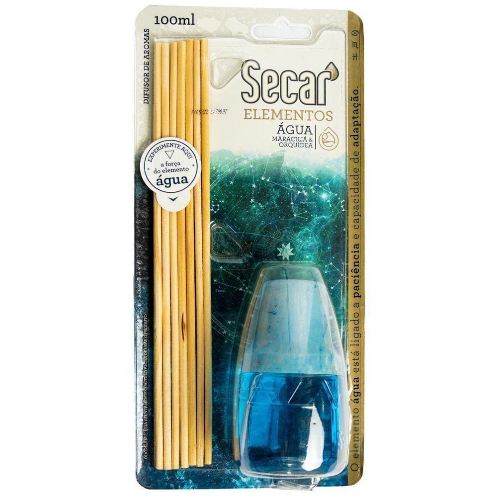 Difusor De Aromas Secar Elementos 6X100Ml - Agua