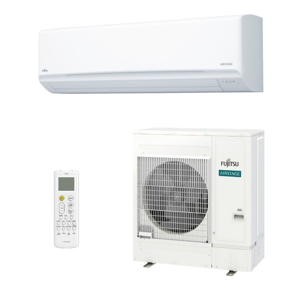 Ar-Condicionado Split HW R-32 Inverter Fujitsu Airstage 31.000 BTUs Quente/Frio 220V