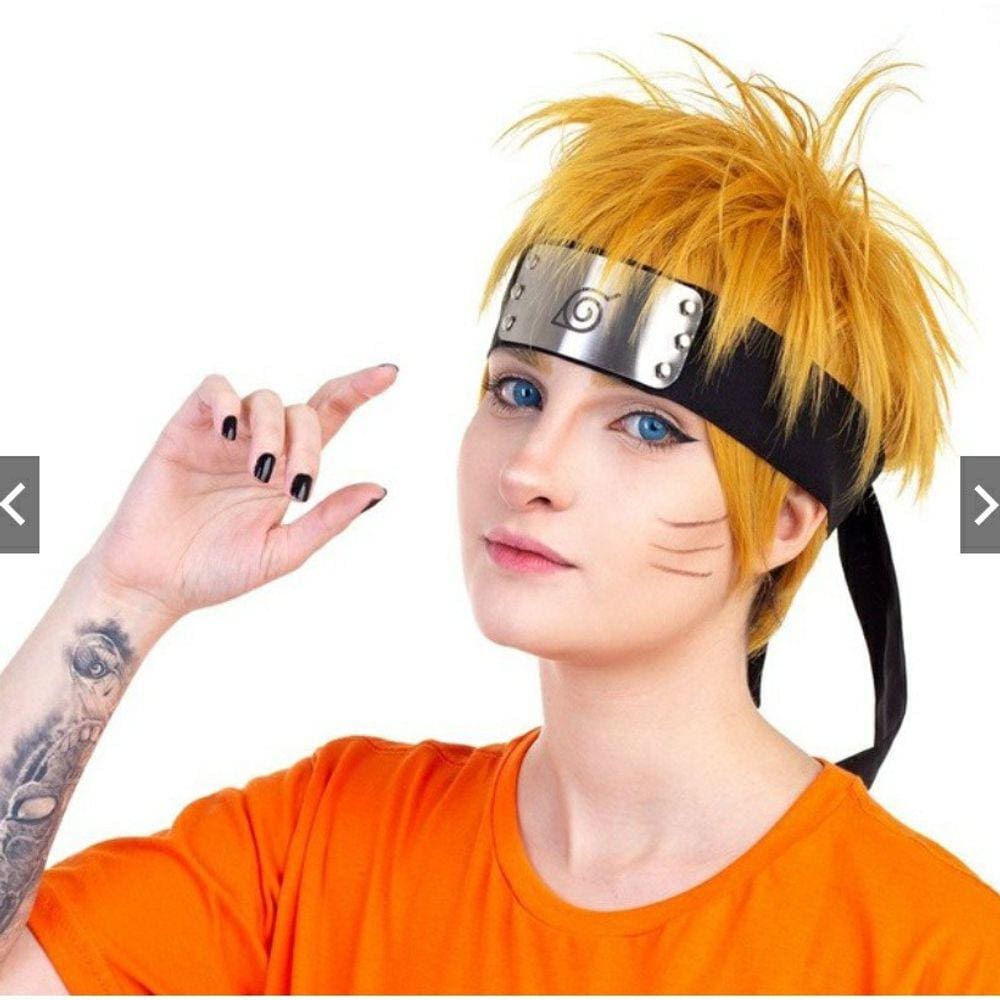 Bandana Aldeia Da Folha de Metal - Naruto Shippuden