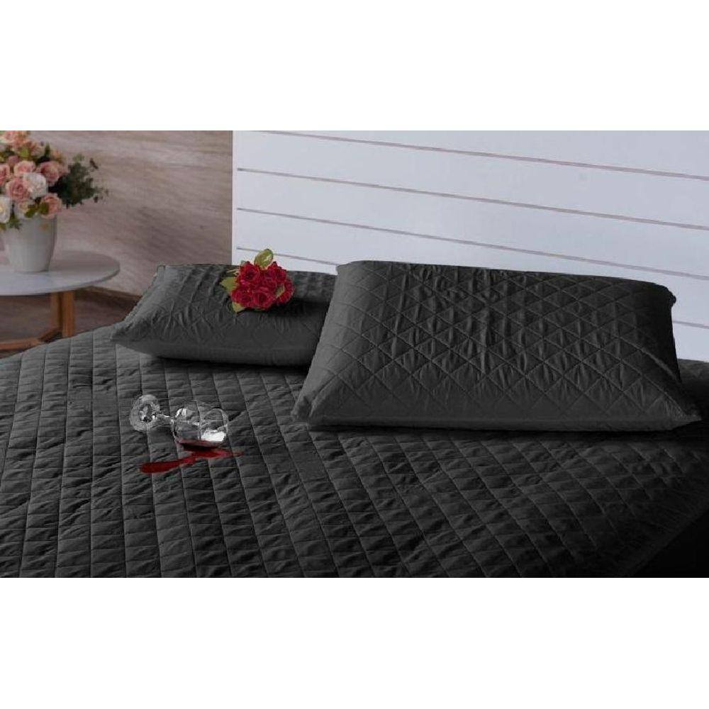 Capa Para Colchão Impermeável Matelada Casal King Preto