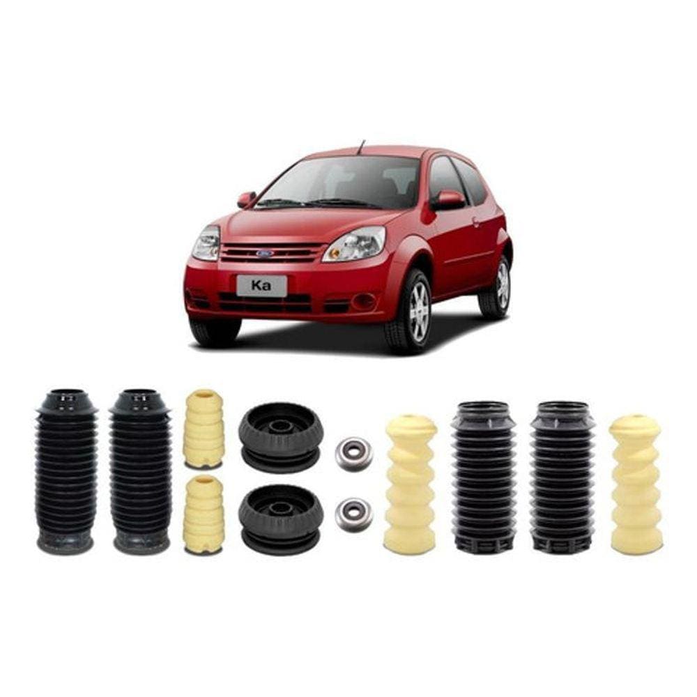 4 Kits Suspensão Dianteira Traseira Ford Ka 2009 2010 2011