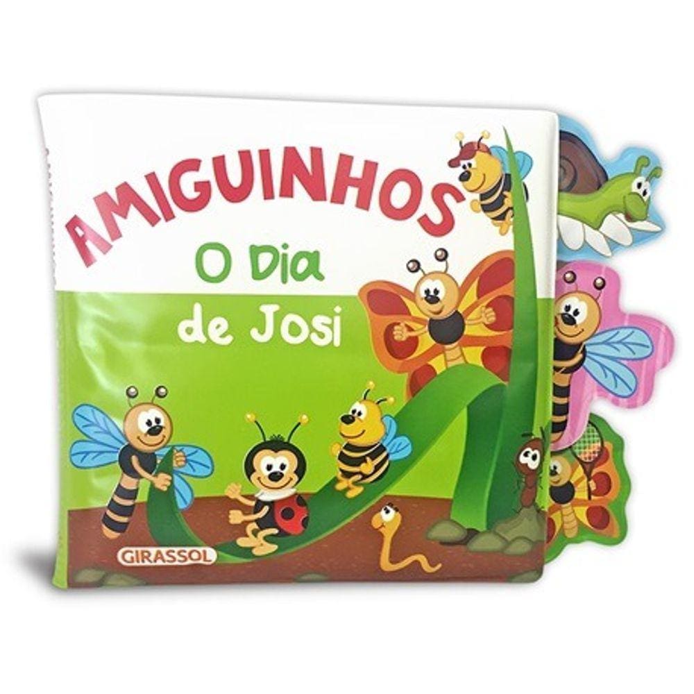 Livro De Banho Com Abas - Amiguinhos - O Dia De Josi